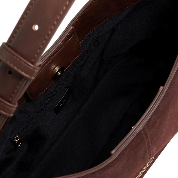 Brown - Dune London - Women's Delightfully Shoulder Bag