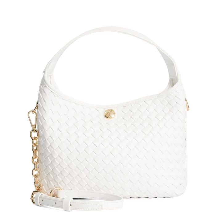 Dune London Women's White Shoulder Bag, Sports Direct