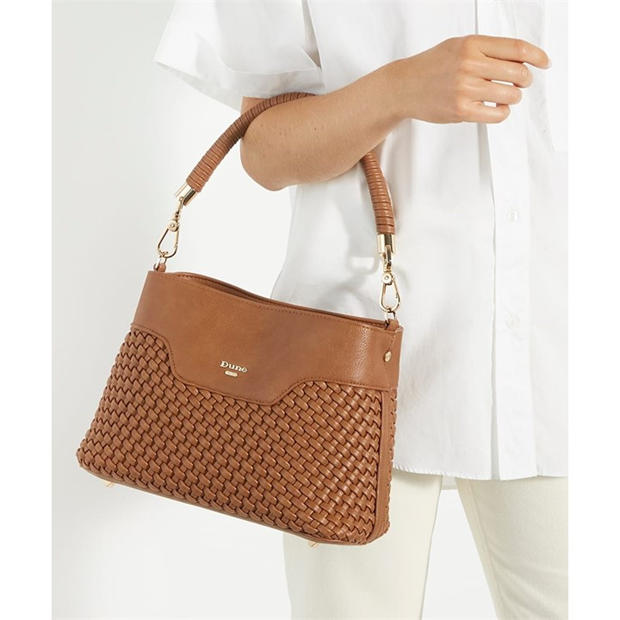 Brown - Dune London - Women's Dinidelphie Top Handle Bag