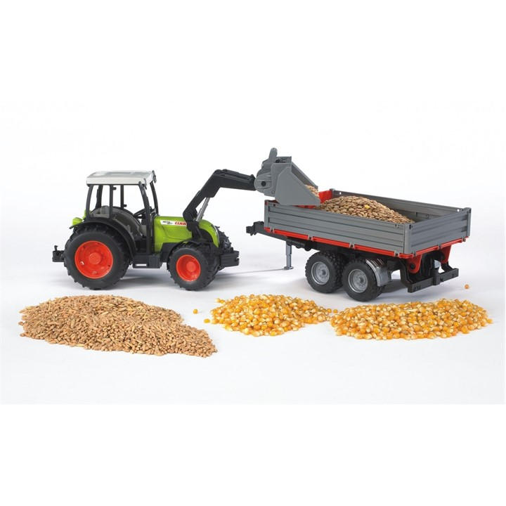 Bruder  Kids  1:16 Claas Nectis 267 F With Frontloader An in Size 01:16, Sports Direct