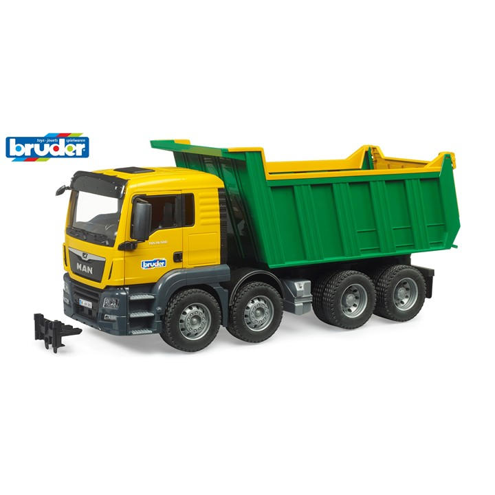 Bruder MAN TGS Tipper Truck Playset Model - Image 10