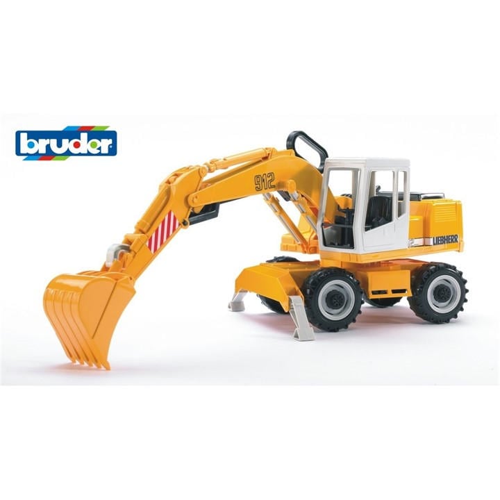 Bruder Liebherr Tracked Excavator Playset - 1:16 Scale - Image 11