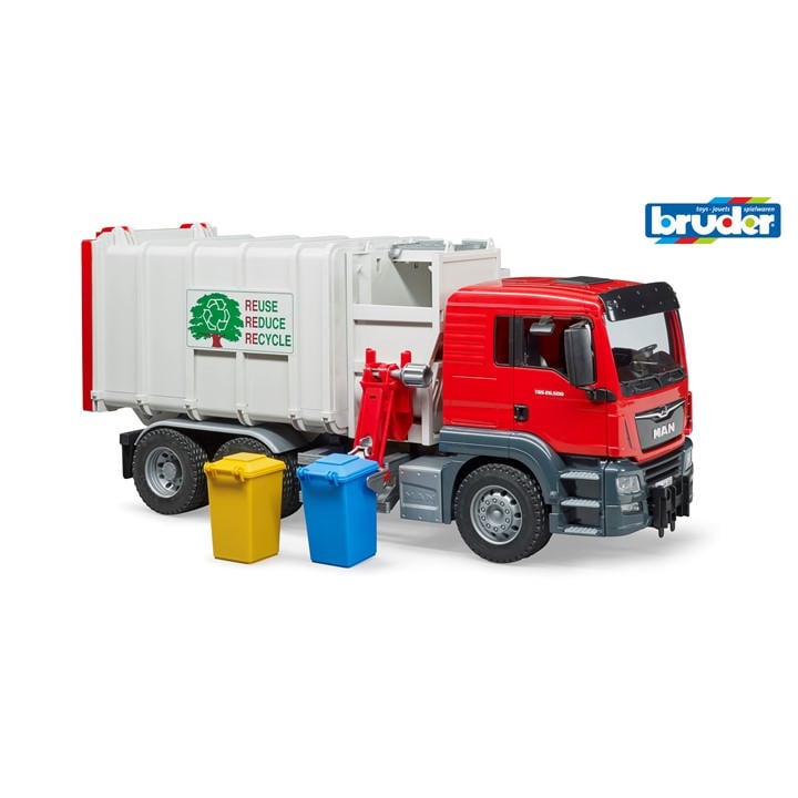 Bruder  Kids  1:16 Man Tgs Side Loading Garbage Truck ¿ D in Size 01:16, Sports Direct