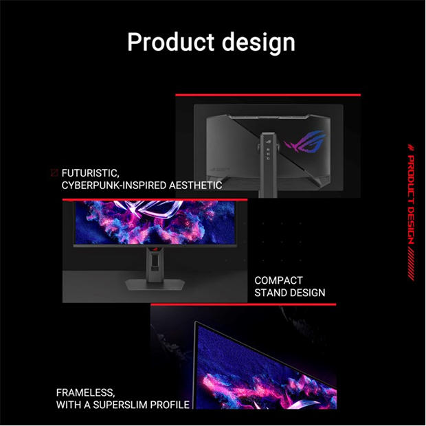 Black - ASUS - ASUS ROG Strix OLED XG27AQDNG gaming monitor