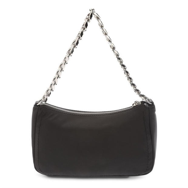 Black Silver - DKNY - Lorena Demi Shoulder Bag