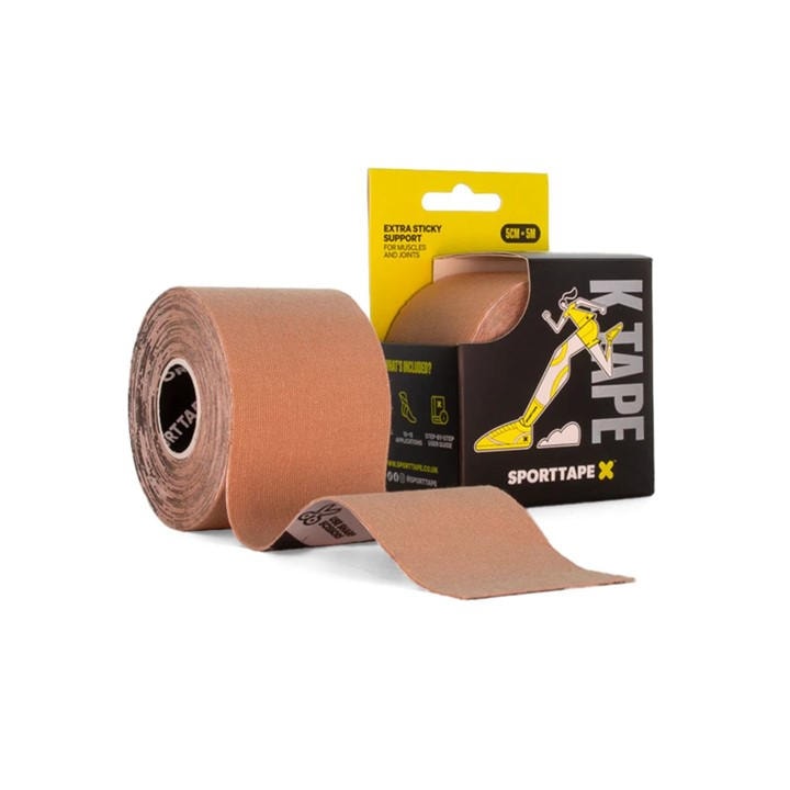 Sporttape  None Kinesiology Tape (K Tape) 5Cm X 5M in Size Single, Sports Direct