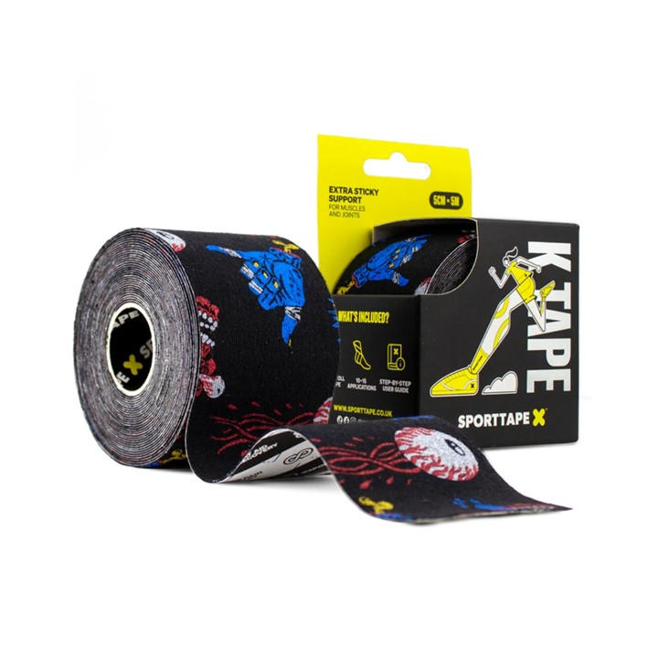 Sporttape  None Kinesiology Tape (K Tape) 5Cm X 5M in Size Single, Sports Direct