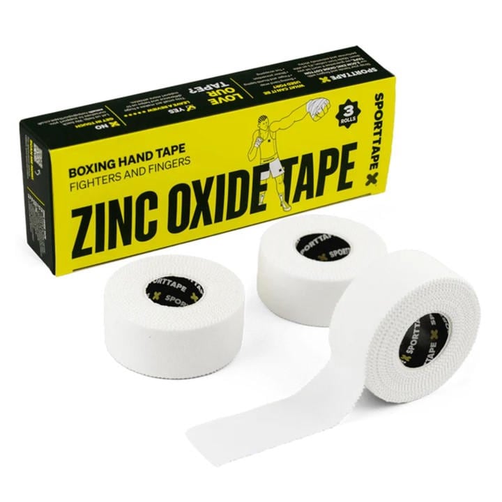 Sporttape  None Zinc Oxide Tape- 3 Pack (2.5Cm X 10M) in Size S, Sports Direct