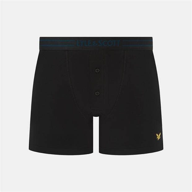 Black - Lyle and Scott - Lewis 3 Pack Boxer Shorts