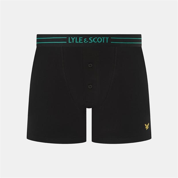 Black - Lyle and Scott - Lewis 3 Pack Boxer Shorts
