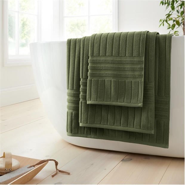 Olive Green - Bianca - Hotel Towel 600gsm