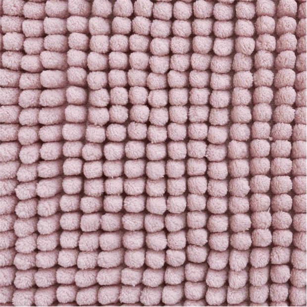 Pink - Catherine Lansfield - Bobble Bath Mat