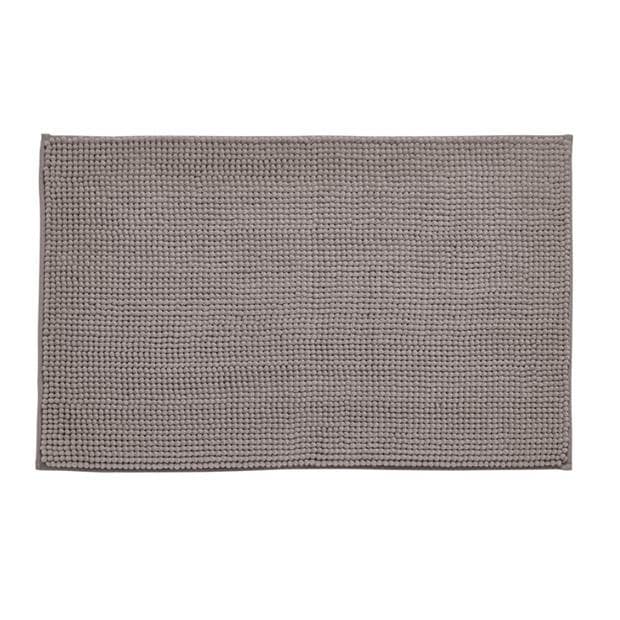Silver - Catherine Lansfield - Bobble Bath Mat