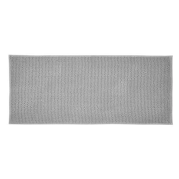 Silver - Catherine Lansfield - Bobble Bath Mat