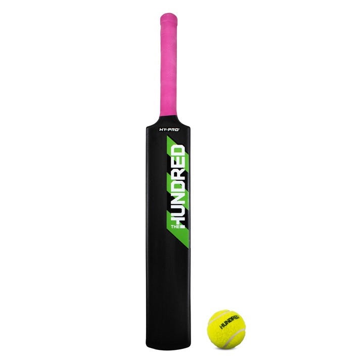 Hy-Pro  Kids  The Hundred Size 4 Jumbo Bat & Tennis Ball, Sports Direct