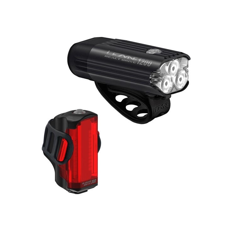 Lezyne  Black Radar React System, Sports Direct