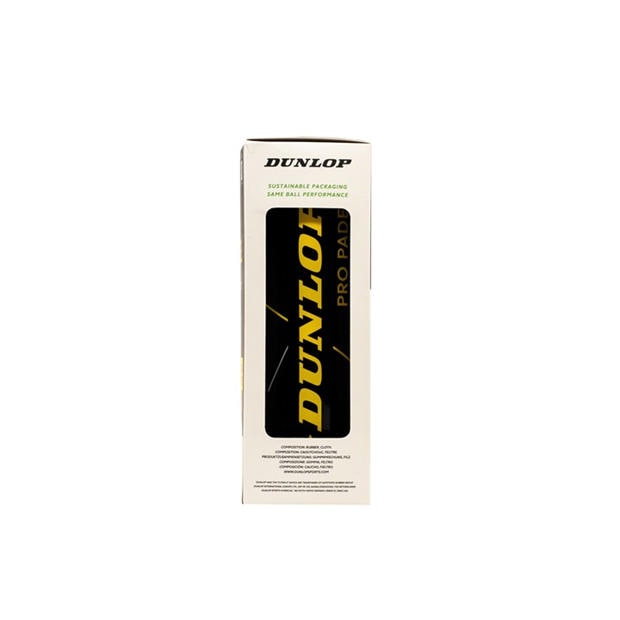 Yellow - Dunlop - Pro Padel Balls