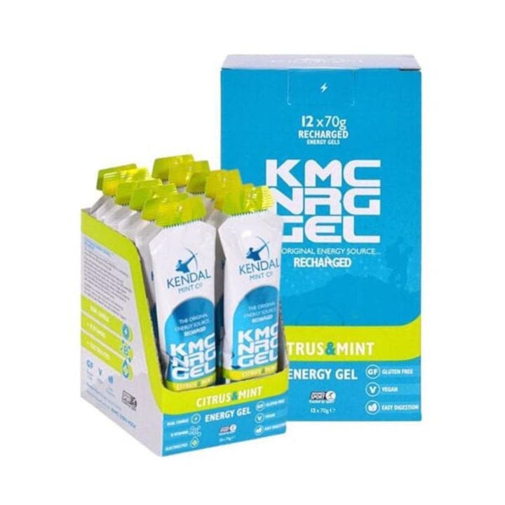 Kendal Mint Co  None Energy Gel 12 X 70G in Size Pack of 12, Sports Direct