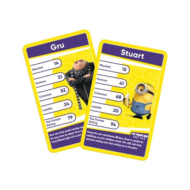 Multi - Top Trumps - TOP TRUMPS - MINIONS