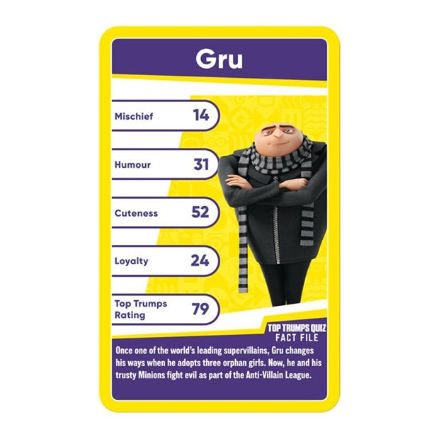 Multi - Top Trumps - TOP TRUMPS - MINIONS