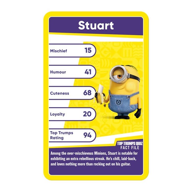 Multi - Top Trumps - TOP TRUMPS - MINIONS