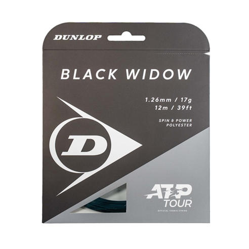 Dunlop - Black Widow Tennis Racket Strings