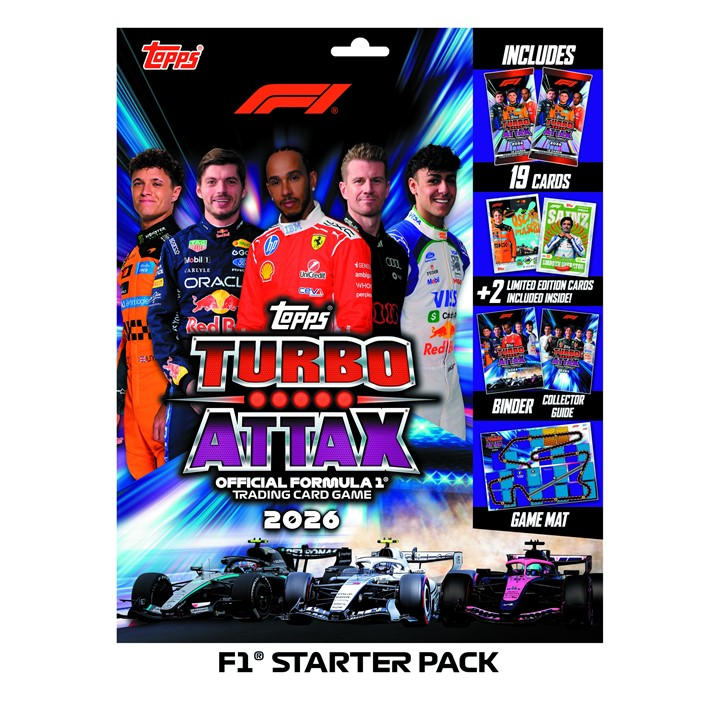 Topps  None Formula 1 2026 Turbo Attax - Starter Pack, Sports Direct