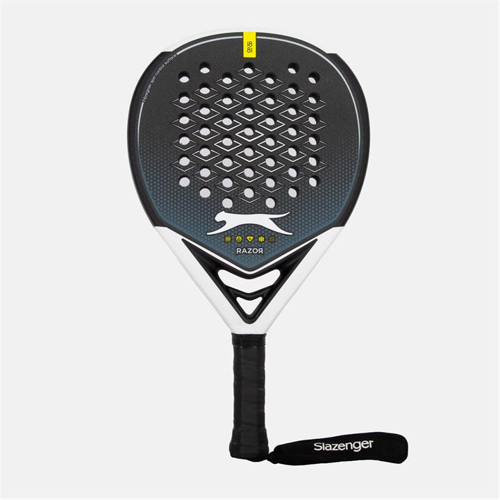Slazenger  Black Razor Padel Racket, Sports Direct