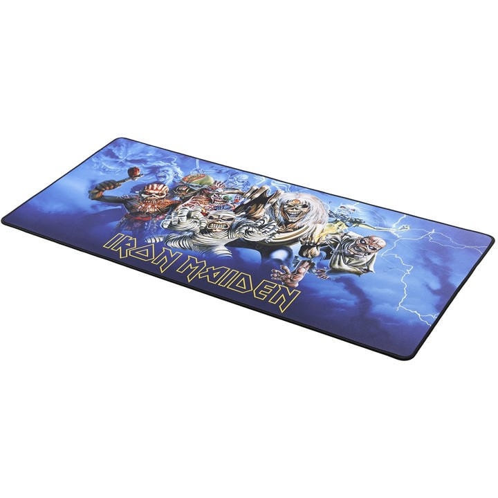 Subsonic  Blue Iron Maiden Official Licensed Xxl Gaming Mouse Mat, Sports Direct