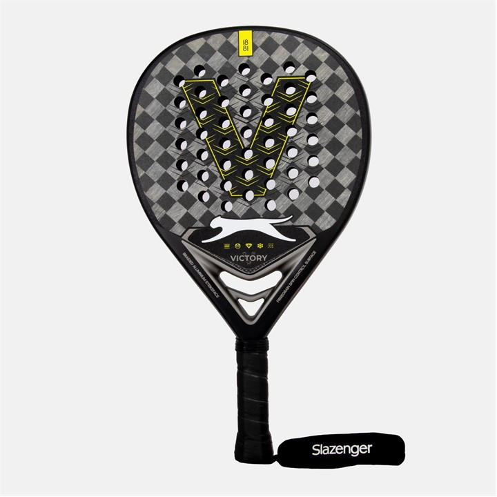 Slazenger  Black Victory Padel Racket, Sports Direct