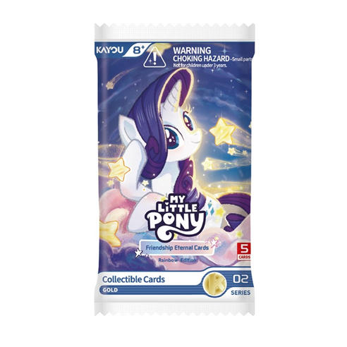 My Little Pony - My Little Pony-Friendship Eternal Cards-Rainbow Edition CDU -002B-EMEA