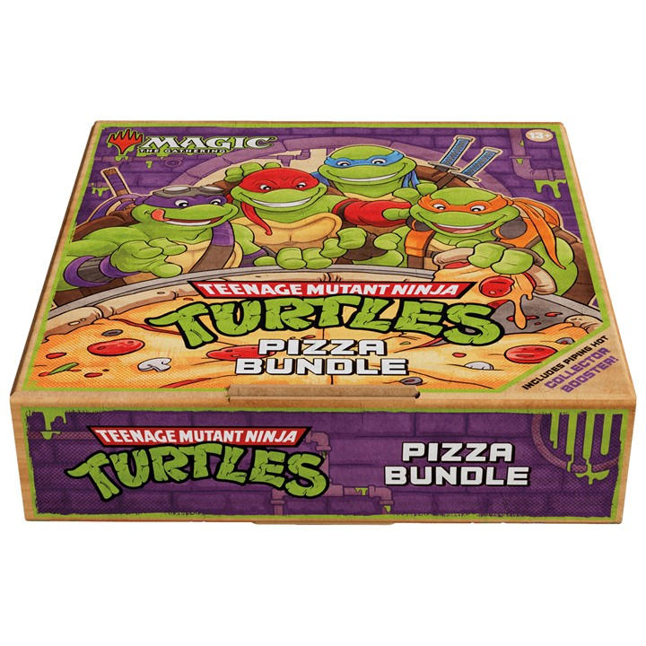 Photos - Other Toys Magic the Gathering MTG Magic: The Gathering : Teenage Mutant Ninja Turtles Pizza Bundle - Multi 195166308371(MTG)