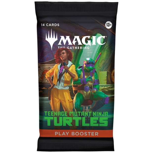 Booster Pack - Magic the Gathering - MTG Magic: The Gathering (MTG): Teenage Mutant Ninja Turtles Play Booster Pack