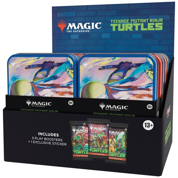 Tin - Magic the Gathering - MTG Magic: The Gathering (MTG): Teenage Mutant Ninja Turtles Tins