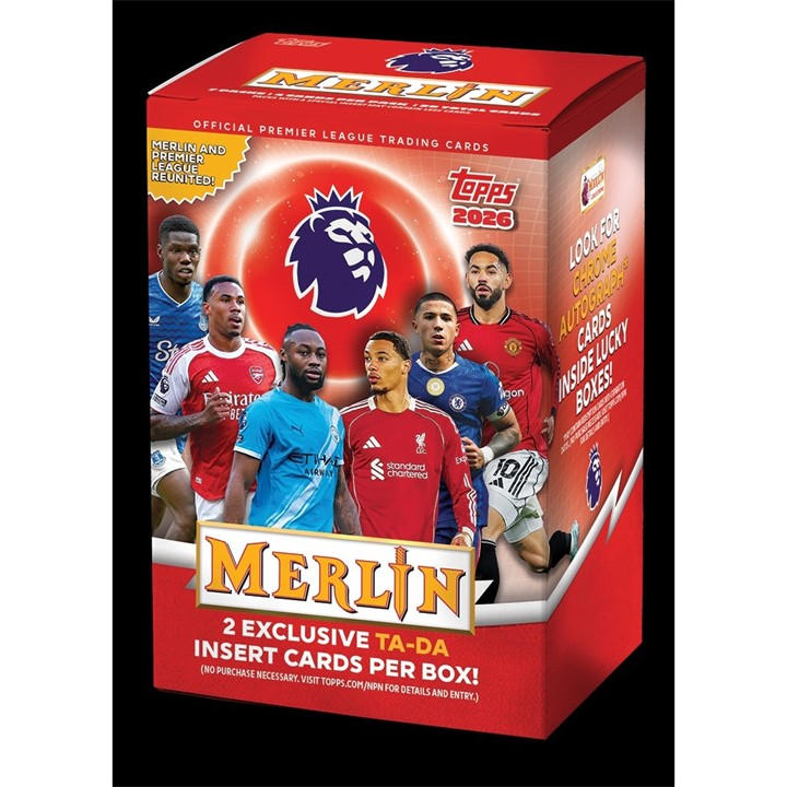 Premier League    2025/26  Merlin, Football by Topps, Sports Direct