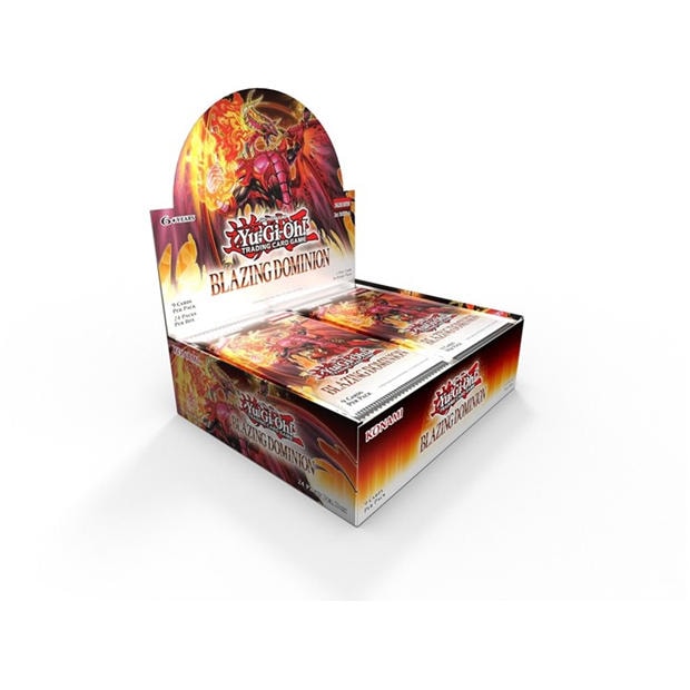 Display + Tee - Yu-Gi-Oh - Blazing Dominion Display + GAME Exclusive T-Shirt