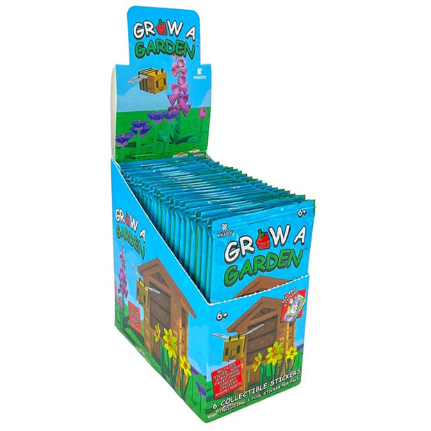 Multi - Grow a Garden - Sticker Card Pack Trading Games