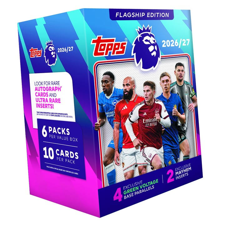 Premier League 2026/27 Flagship - Value Box, Football by Topps, Sports Direct