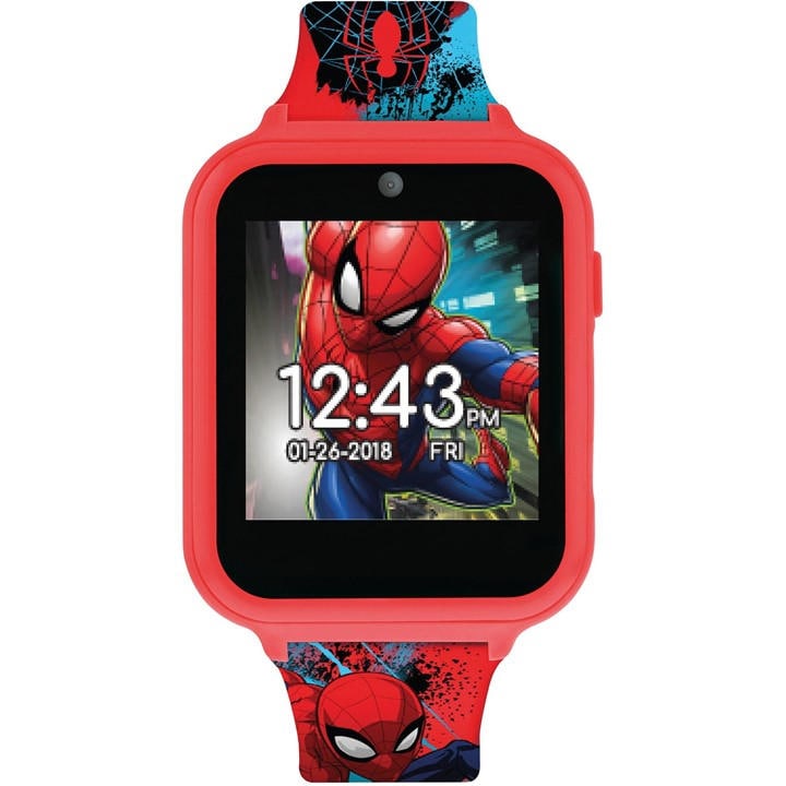 Disney Interactive Unisex Kids Red Disney Marvel Spiderman Multicolou Strap