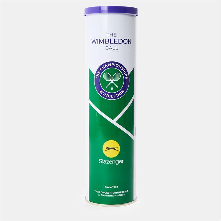 England    Wimbledon Tennis Balls (4 Ball), Football by Slazenger, Sports Direct