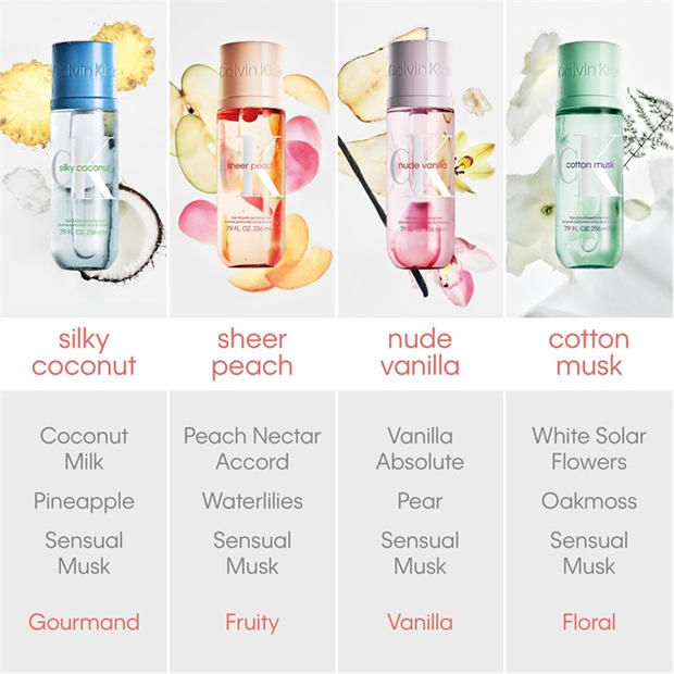 Clear - Calvin Klein - Calvin CottonMuskBdy Ld00