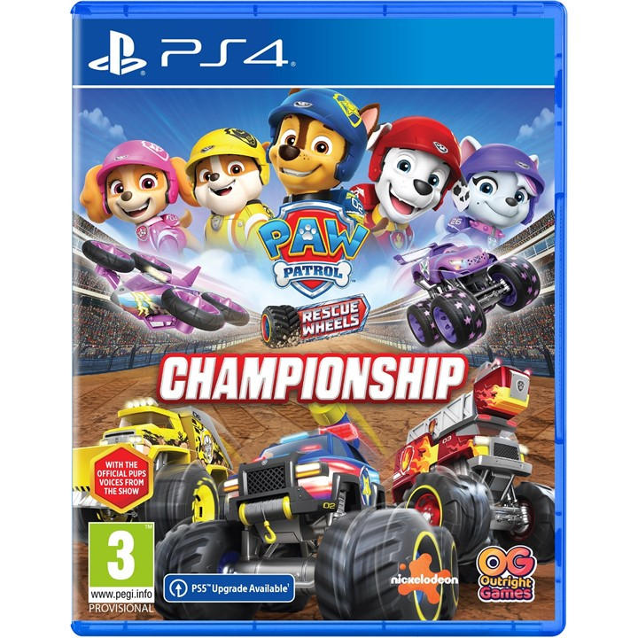 PAW Patrol Rescue Wheels: Championship PS4 BRAND NEW AND SEALED - FREE SHIPPING - Image 4