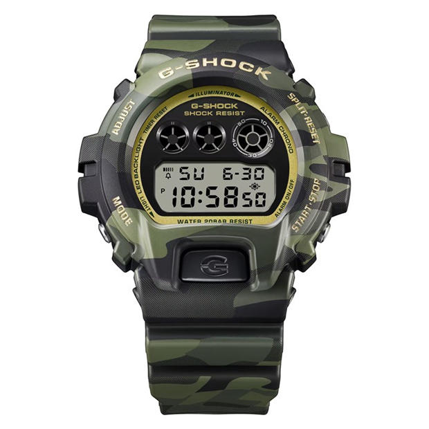 Camo - G SHOCK - Men's DW-6900 Bold Camo Digital Watch