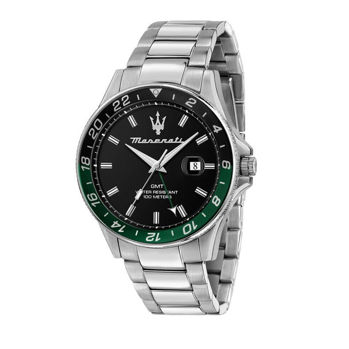 Maserati Men's Silver Quartz Analogue Watch, Sports Direct