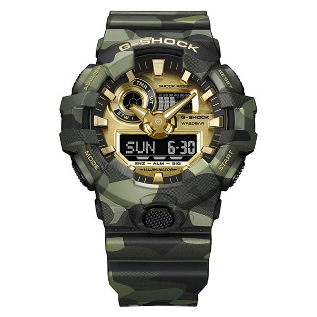 Camo - G SHOCK - Men's Bold Camo Series GA-700CMG-3AER Digital Watch