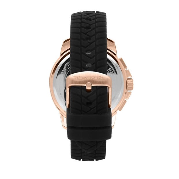 Злато/Черно - Maserati - Men's Successo Quartz Analogue Watch