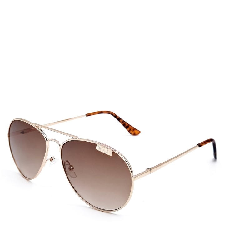 Storm Women's Metallics Aviator Sunglasses, Sports Direct