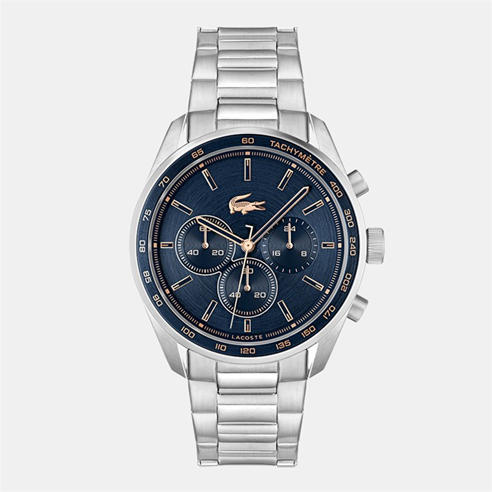 Lacoste - Lacoste Mens Boston Stainless Steel Chronograph Watch