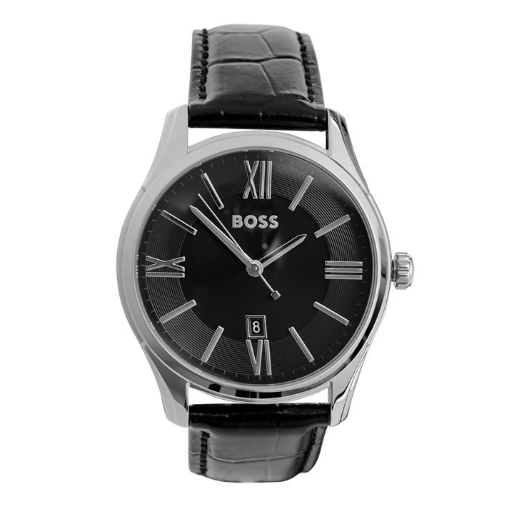 Boss BOSS Gents Ambassador Watch - Black/Silver - Image 2