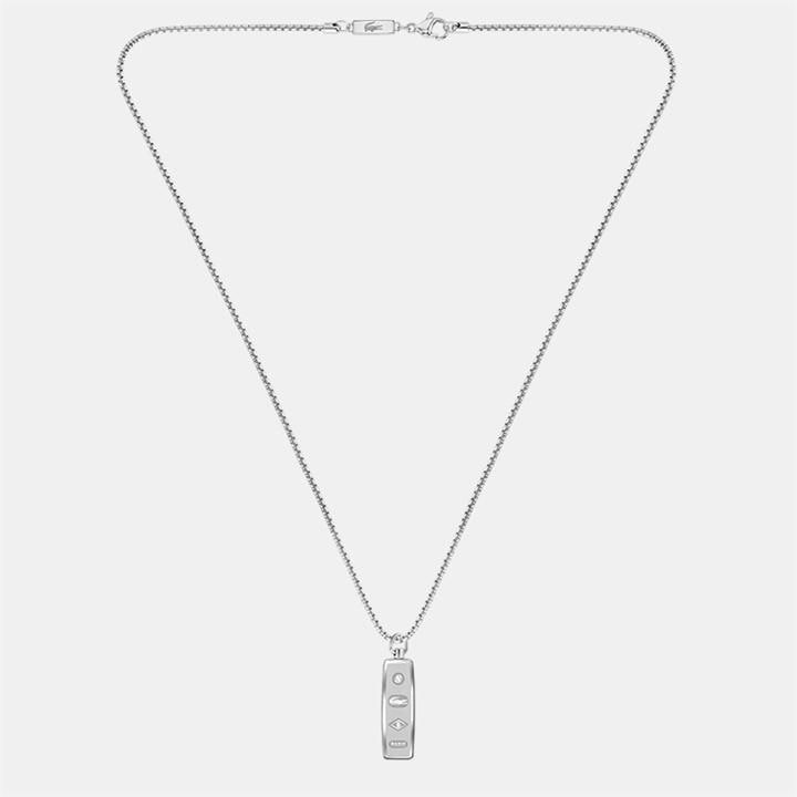 Paris  Men's  District Reversible Pendant Necklace, Football by Lacoste, Sports Direct